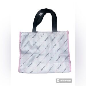 NWT Victoria's Secret LOVE PINK Repeat Logo Travel Tote Bag Ltd. Edition